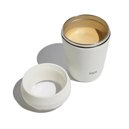 Top Recycled Steel To Go Tumbler Patented 360 Lid 235ml - hospitality