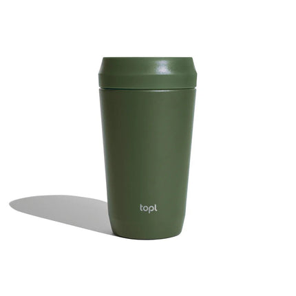 Top Recycled Steel To Go Tumbler Patented 360 Lid 354ml - hospitality