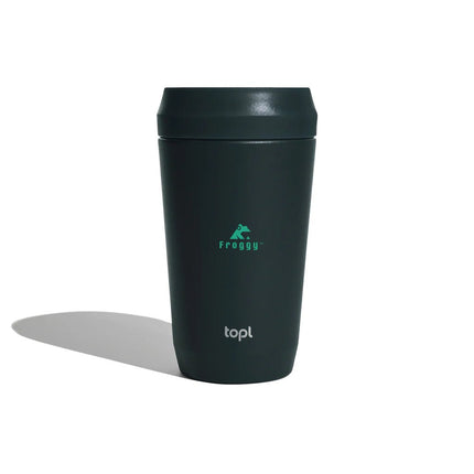 Top Recycled Steel To Go Tumbler Patented 360 Lid 354ml - hospitality