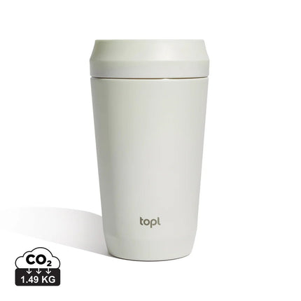 Top Recycled Steel To Go Tumbler Patented 360 Lid 354ml - hospitality