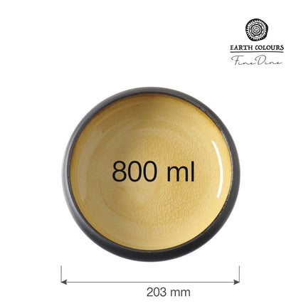 Topaz deep plate, 203mm - hospitality