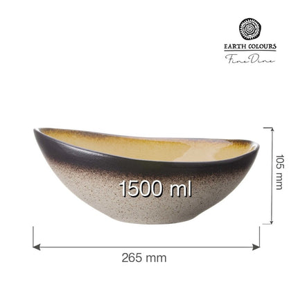Topaz oval bowl, 240mm - hospitality