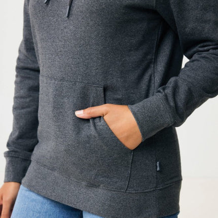 Torre recycled cotton hoodie undyed - hospitality
