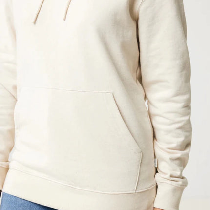 Torre recycled cotton hoodie undyed - hospitality