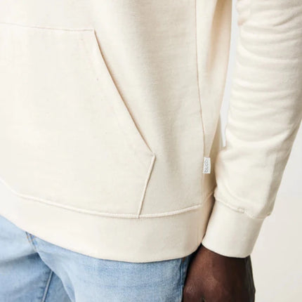 Torre recycled cotton hoodie undyed - hospitality