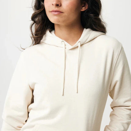 Torre recycled cotton hoodie undyed - hospitality