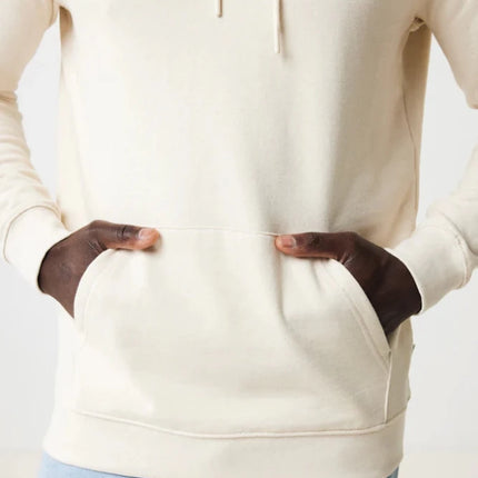Torre recycled cotton hoodie undyed - hospitality