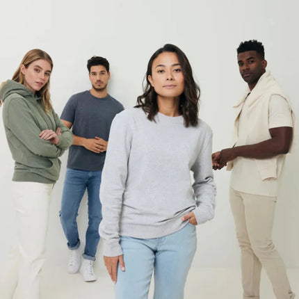 Torre recycled cotton hoodie undyed - hospitality