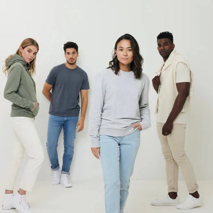 Torre recycled cotton hoodie undyed - hospitality