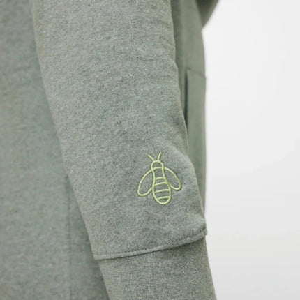 Torre recycled cotton hoodie undyed - hospitality
