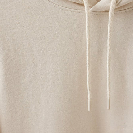 Torre recycled cotton hoodie undyed - hospitality