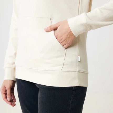 Torre recycled cotton hoodie undyed - hospitality