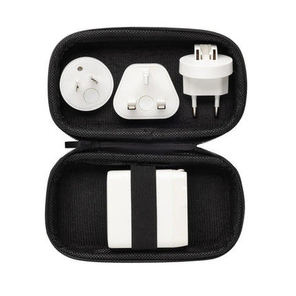 TravelCharge Pro RCS rplastic travel charger with USB C - hospitality