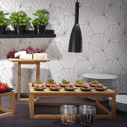 Tray Madeira Black GN 1/2 - hospitality