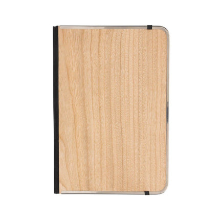 Treeline A5 wooden cover deluxe notebook - hospitality