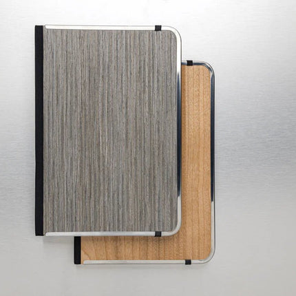 Treeline A5 wooden cover deluxe notebook - hospitality