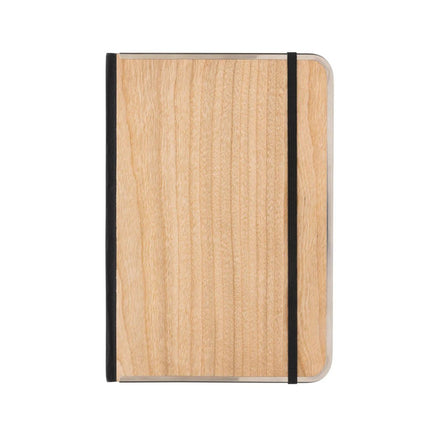Treeline A5 wooden cover deluxe notebook - hospitality