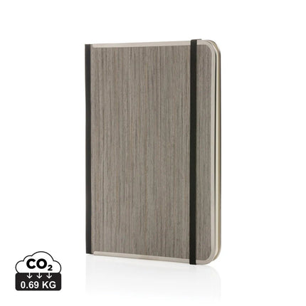 Treeline A5 wooden cover deluxe notebook - hospitality