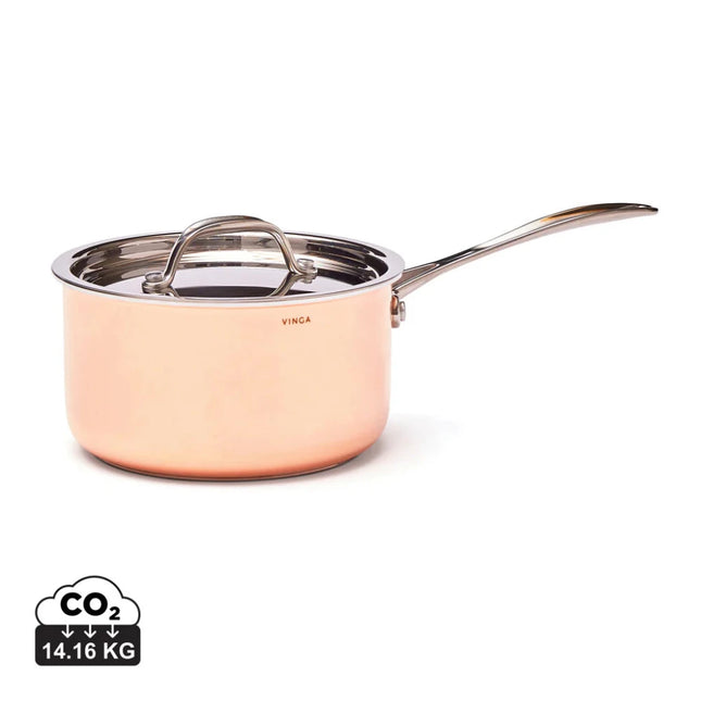 Tri Ply Copper Pot of the Atelier Collection - hospitality