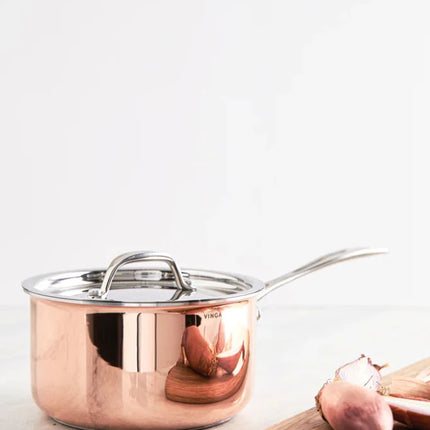 Tri Ply Copper Pot of the Atelier Collection - hospitality