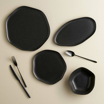 Triangular Bowl Coal, 200mm - hospitality