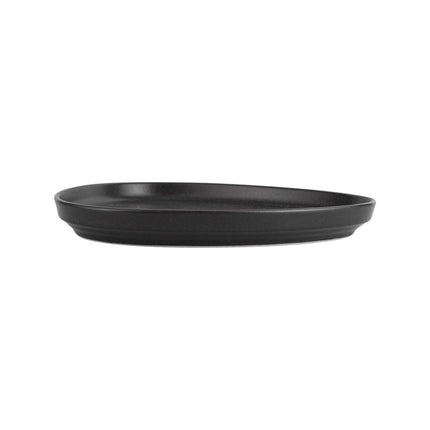 Triangular Plate Coal, 270mm - hospitality