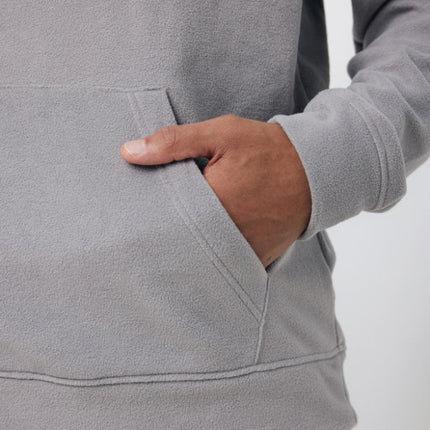 Trivo recycled polyester microfleece hoodie - hospitality