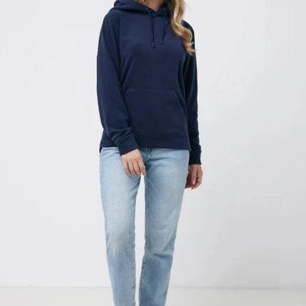 Trivo recycled polyester microfleece hoodie - hospitality
