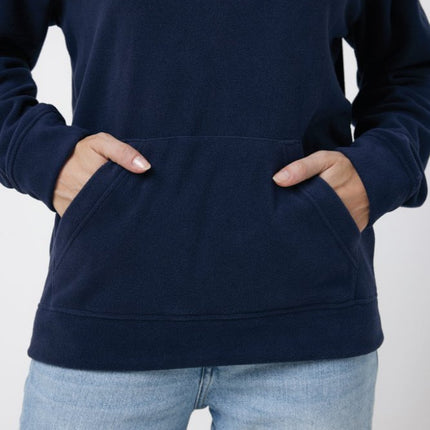 Trivo recycled polyester microfleece hoodie - hospitality