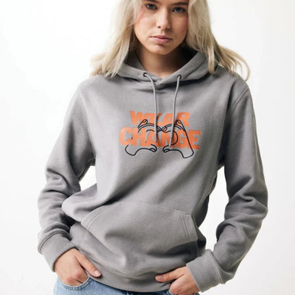Trivo recycled polyester microfleece hoodie - hospitality