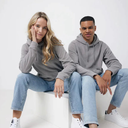 Trivo recycled polyester microfleece hoodie - hospitality