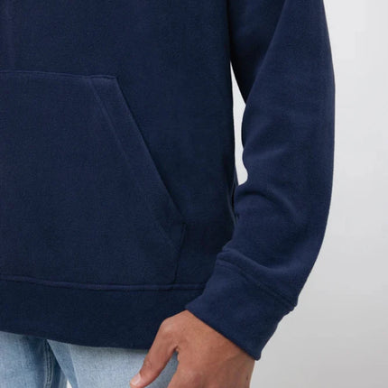 Trivo recycled polyester microfleece hoodie - hospitality
