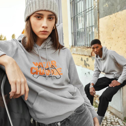 Trivo recycled polyester microfleece hoodie - hospitality