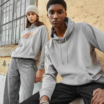 Trivo recycled polyester microfleece hoodie - hospitality