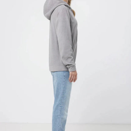 Trivo recycled polyester microfleece hoodie - hospitality