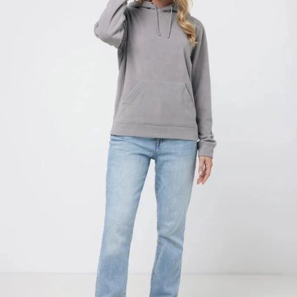 Trivo recycled polyester microfleece hoodie - hospitality