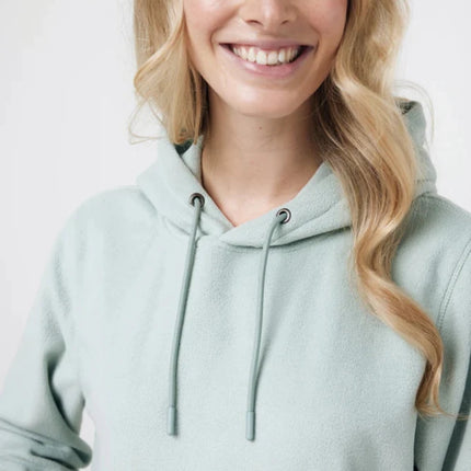 Trivo recycled polyester microfleece hoodie - hospitality