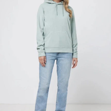 Trivo recycled polyester microfleece hoodie - hospitality