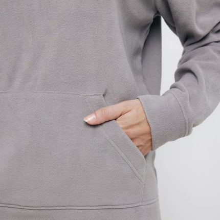 Trivo recycled polyester microfleece hoodie - hospitality