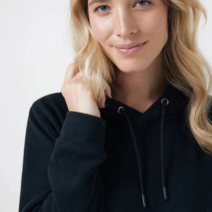 Trivo recycled polyester microfleece hoodie - hospitality