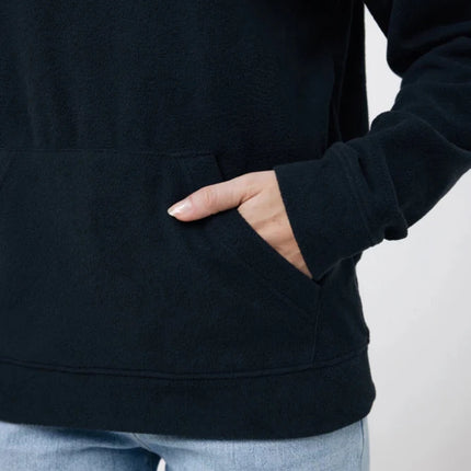 Trivo recycled polyester microfleece hoodie - hospitality