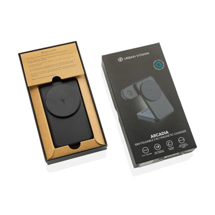 Urban Vitamin Arcadia RCS rplastic 15W 3in1 magnetic charger - hospitality