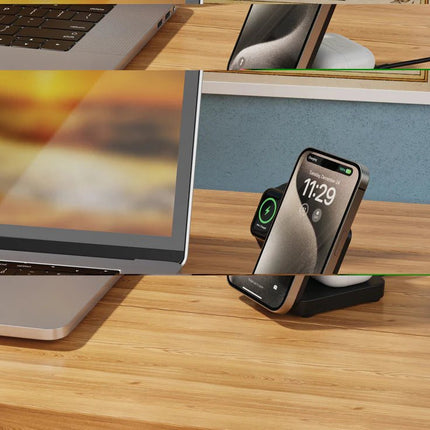 Urban Vitamin Arcadia RCS rplastic 15W 3in1 magnetic charger - hospitality