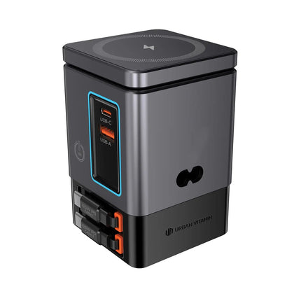 Urban Vitamin Sacramento 105W GAN charger+retractable cables - hospitality