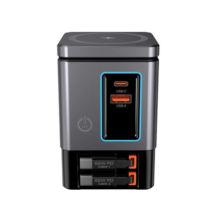 Urban Vitamin Sacramento 105W GAN charger+retractable cables - hospitality