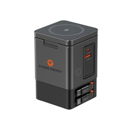 Urban Vitamin Sacramento 105W GAN charger+retractable cables - hospitality