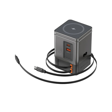 Urban Vitamin Sacramento 105W GAN charger+retractable cables - hospitality