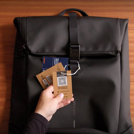 Urban Water Resistant Flap-top Backpack - hospitality