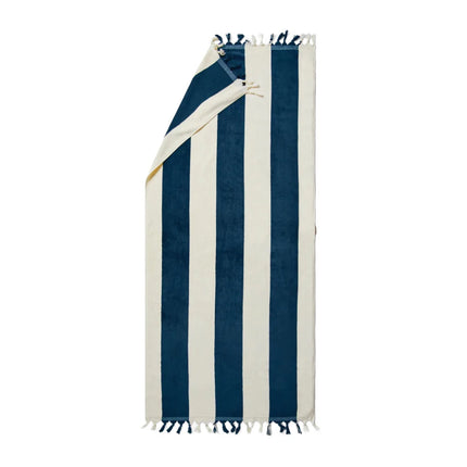 Valmer Luxe Cotton Beach Towel With Tassels - hospitality