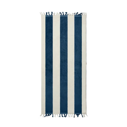 Valmer Luxe Cotton Beach Towel With Tassels - hospitality